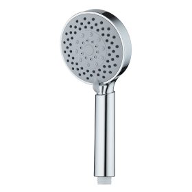   CALDO FREDDO BIG FLAT ZUHANYFEJ, 5 ÁLLÁSÚ, KRÓM - BLISZTER