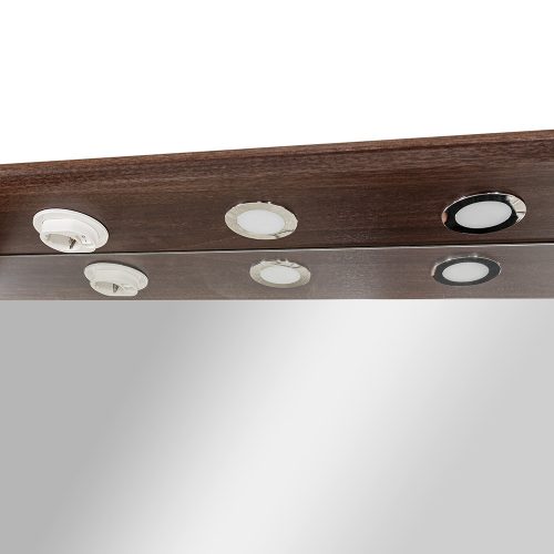 Bianco 130 komplett mosdó nélkül aida dió fehér munkalappal