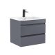 Cube 60 alsó szekrény mosdóval