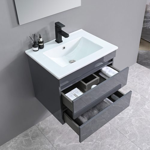 Cube 60 alsó szekrény mosdóval