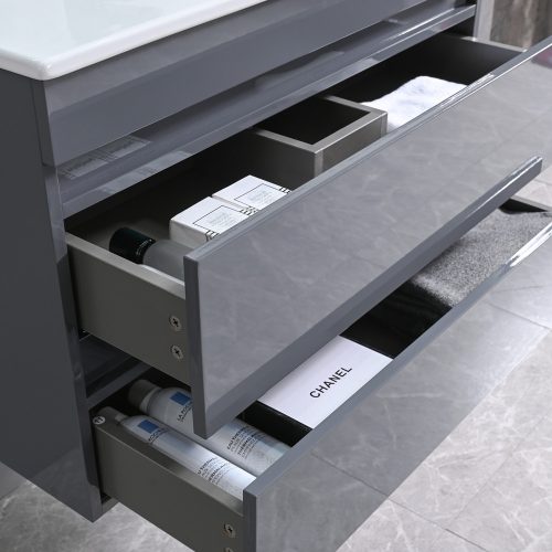 Cube 80 alsó szekrény mosdóval