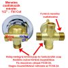 AQUAMAXX 4 FUNKCIÓS 2 RÉSZES FUNKCIÓVÁLTÓ CSAPTELEP SZETT, CSAPTELEP RÉSZEK FÉL COLOS ÖSSZEKÖTÉSE, FÉL COLOS FUNKCIÓVÁLTÓ CSATLAKOZÁS, VIZES VEZÉRLŐ