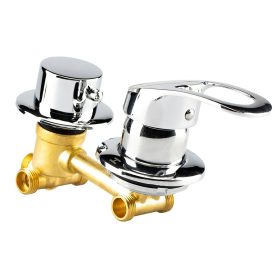   AQUAMAXX 3 FUNKCIÓS 1 RÉSZES FUNKCIÓVÁLTÓ CSAPTELEP HÁTFALAS ZUHANYKABINBA, ÖSSZEKÖTÉS FIX RÉZCSŐ, FÉL COLOS CSATLAKOZÁS, KEVERŐ CSAP, VIZES VEZÉRLŐ