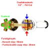 AQUAMAXX 5 FUNKCIÓS 1 RÉSZES FUNKCIÓVÁLTÓ CSAPTELEP HÁTFALAS ZUHANYKABINBA, ÖSSZEKÖTÉS FIX RÉZCSŐ, FÉL COLOS CSATLAKOZÁS, KEVERŐ CSAP, VIZES VEZÉRLŐ