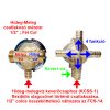 AQUAMAXX 4 FUNKCIÓS 2 RÉSZES FUNKCIÓVÁLTÓ CSAPTELEP SZETT, CSAPTELEP RÉSZEK SLAGOS ÖSSZEKÖTÉSE, SLAGOS FUNKCIÓVÁLTÓ CSATLAKOZÁS, VIZES VEZÉRLŐ