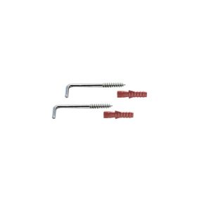 Fali horog, 8 mm (1 pár)