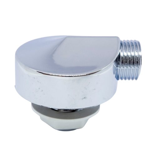 AQUAMAXX KRÓMOZOTT MŰANYAG ZUHANYKABIN HÁTFALBA ÉPÍTHETŐ GÉGECSŐ CSATLAKOZÓ