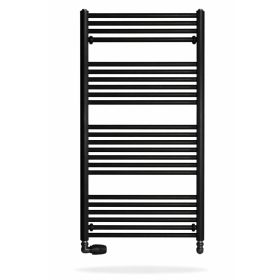   BIROSSI TÖRÖLKÖZŐSZÁRÍTÓ RADIÁTOR - FEKETE - EGYENES 600*960MM ; 752W