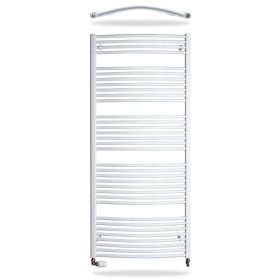   BIROSSI TÖRÖLKÖZŐSZÁRÍTÓ RADIÁTOR - FEHÉR - ÍVES 450*730MM ; 450W