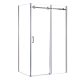 Bold-in 80x120 cm aszimmetrikus zuhanykabin zuhanytálca nélkül