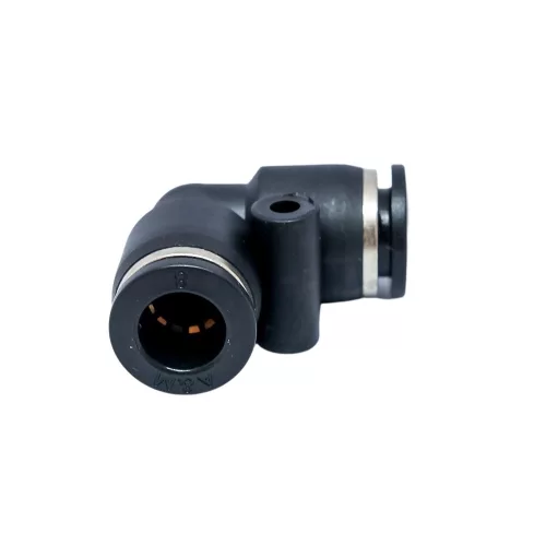 AQUAMAXX MŰANYAG LEVEGŐCSŐ ÖSSZEKÖTŐ, 90° KÖNYÖK, 2X8MM