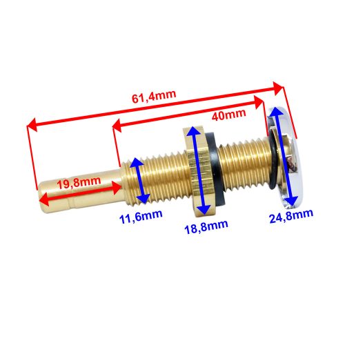 AQUAMAXX RÉZ KÁD LEVEGŐ FÚVÓKA HIDROMASSZÁZS KÁDHOZ