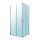 Soul 80x80 cm szögletes zuhanykabin tálca nélkül
