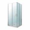 Soul 80x80 cm szögletes zuhanykabin zuhanytálcával