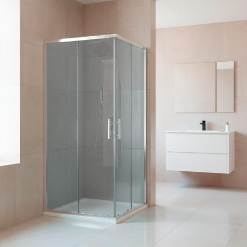 Soul 80x80 cm szögletes zuhanykabin zuhanytálcával