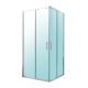 Soul 90x90 cm szögletes zuhanykabin tálca nélkül