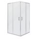 Malibu SQ 100x70 szögletes zuhanykabin zuhanytálca nélkül