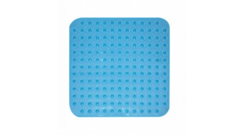 Csúszásgátló zuhanytálcába, kék, 52×53