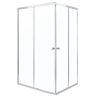 OLGA SQ 100x90 szögletes zuhanykabin zuhanytálca nélkül