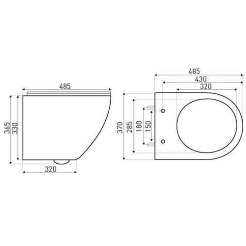 Roya Delos BLM 81GRE falba építhető WC tartály szett