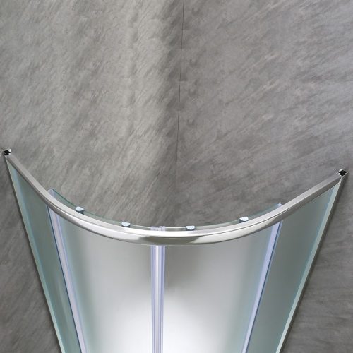 Spirit Matt 80x80 cm íves zuhanykabin zuhanytálca nélkül