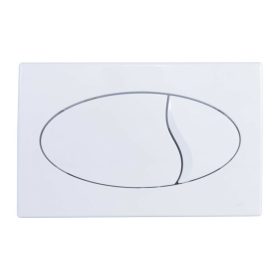 STYRON Niagara WC nyomólap, ovális, fehér