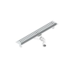   STYRON rozsdamentes zuhanyfolyóka, Medium rozsdamentes fedráccsal