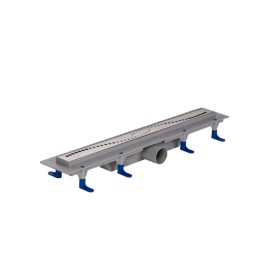 STYRON SLIM zuhanyfolyóka, rozsdamentes, Sinus