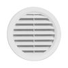 Szellőzőrács VM125B kerek D125mm átmérővel, fehér