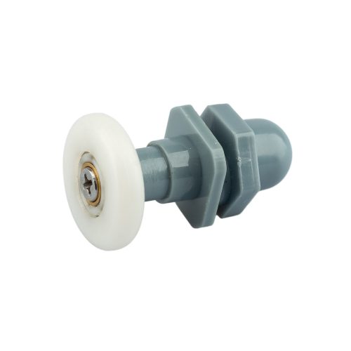 AQUAMAXX SZIMPLA KEREKES EXCENTERES BEÁLLÍTÁSÚ ZUHANYKABIN GÖRGŐ, 27MM KERÉKÁTMÉRŐ, 21MM KERÉK-ÜVEG TÁVOLSÁG, ROZSDAMENTES ÉS NEM ROZSDAMENTES KERÉK