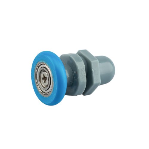 AQUAMAXX SZIMPLA KEREKES EXCENTERES BEÁLLÍTÁSÚ ZUHANYKABIN GÖRGŐ, 27MM KERÉKÁTMÉRŐ, 21MM KERÉK-ÜVEG TÁVOLSÁG, ROZSDAMENTES ÉS NEM ROZSDAMENTES KERÉK