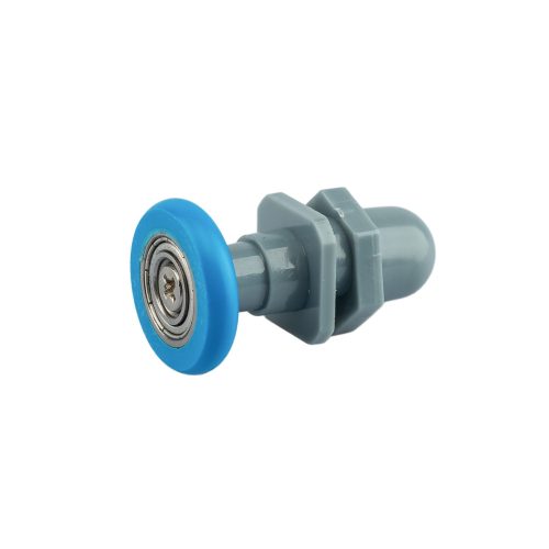 AQUAMAXX SZIMPLA KEREKES EXCENTERES BEÁLLÍTÁSÚ ZUHANYKABIN GÖRGŐ, 27MM KERÉKÁTMÉRŐ, 21MM KERÉK-ÜVEG TÁVOLSÁG, ROZSDAMENTES ÉS NEM ROZSDAMENTES KERÉK