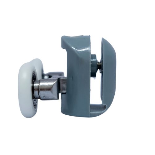 AQUAMAXX DUPLA KEREKES FELSŐ ZUHANYKABIN GÖRGŐ, CSILLAGCSAVAROS BEÁLLÍTÁS, 21MM KERÉKÁTMÉRŐ, EXTRÉM ROZSDAMENTES CSAPÁGYAZOTT KERÉKKEL SZERELVE