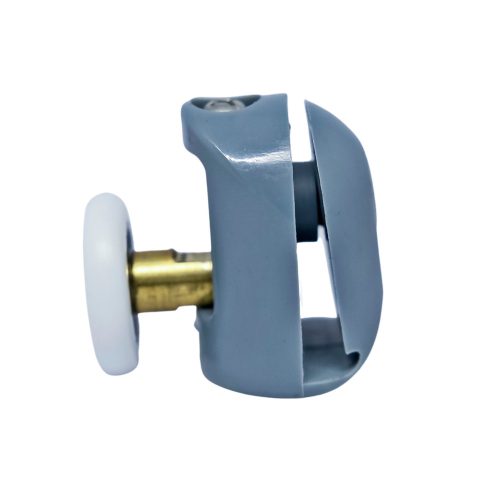 AQUAMAXX SZIMPLA KEREKES FELSŐ ZUHANYKABIN GÖRGŐ, CSILLAGCSAVAROS BEÁLLÍTÁSSAL, 20MM KERÉKÁTMÉRŐ, NEM ROZSDAMENTES CSAPÁGYAZOTT KERÉK