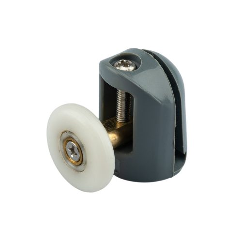 AQUAMAXX SZIMPLA KEREKES FELSŐ ZUHANYKABIN GÖRGŐ, CSILLAGCSAVAROS BEÁLLÍTÁSSAL, 20MM KERÉKÁTMÉRŐ, NEM ROZSDAMENTES CSAPÁGYAZOTT KERÉK