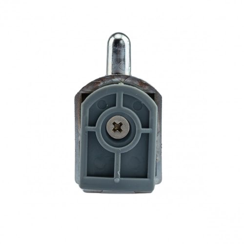 AQUAMAXX SZIMPLA KEREKES RUGÓS ALSÓ ZUHANYKABIN GÖRGŐ, RUGÓS BEÁLLÍTÁS NYOMÓGOMBBAL, 25MM KERÉKÁTMÉRŐ, 12MM ÜVEGFURAT, NEM ROZSDAMENTES KERÉKKEL