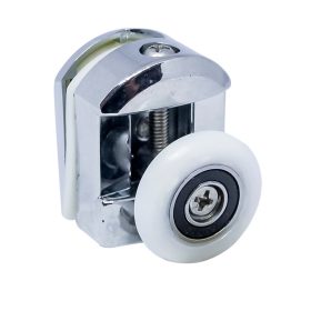   AQUAMAXX SZIMPLA  FELSŐ ZUHANYKABIN GÖRGŐ, CSILLAGCSAVAROS BEÁLLÍTÁS, 19-27MM KERÉKÁTMÉRŐ, 12MM ÜVEGFURAT, ROZSDAMENTES ÉS NEM ROZSDAMENTES KERÉK