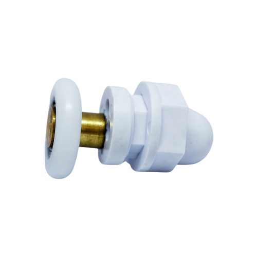 AQUAMAXX SZIMPLA KEREKES ZUHANYKABIN GÖRGŐ, 16MM ÜVEGFURAT ÁTMÉRŐVEL, 26MM KERÉKÁTMÉRŐVEL, ROZSDAMENTES CSAPÁGYAZOTT KERÉKKEL