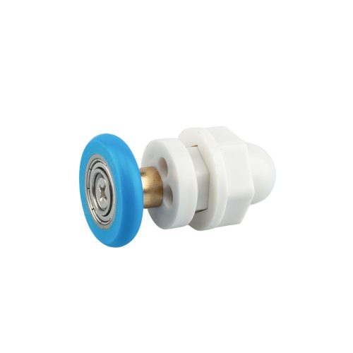 AQUAMAXX SZIMPLA KEREKES ZUHANYKABIN GÖRGŐ, 16MM ÜVEGFURAT ÁTMÉRŐVEL, 26MM KERÉKÁTMÉRŐVEL, ROZSDAMENTES CSAPÁGYAZOTT KERÉKKEL