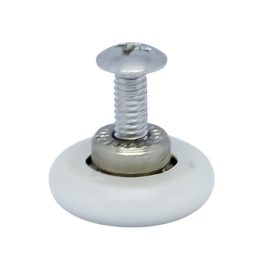   AQUAMAXX SZIMPLA ZUHANYKABIN GÖRGŐ KERÉK, 19MM KERÉKÁTMÉRŐ, 3MM FÉM CSONK, M4 CSAVAR