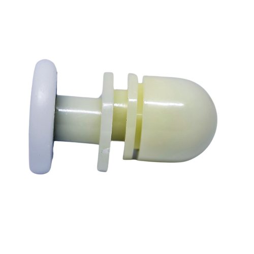 AQUAMAXX SZIMPLA KEREKES ZUHANYKABIN GÖRGŐ, EXCENTERES BEÁLLÍTÁS, 22MM KERÉKÁTMÉRŐ, 17MM KERÉK-ÜVEG TÁVOLSÁG, ROZSDAMENTES KERÉK IS