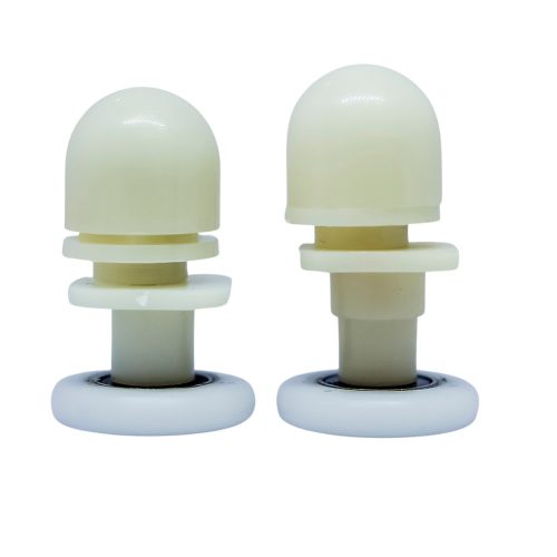 AQUAMAXX SZIMPLA KEREKES ZUHANYKABIN GÖRGŐ, EXCENTERES BEÁLLÍTÁS, 22MM KERÉKÁTMÉRŐ, 17MM KERÉK-ÜVEG TÁVOLSÁG, ROZSDAMENTES KERÉK IS