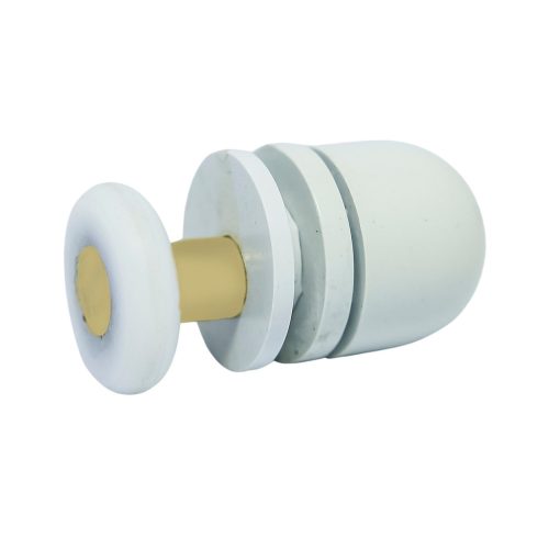 AQUAMAXX SZIMPLA KEREKES ZUHANYKABIN GÖRGŐ, EXCENTERES BEÁLLÍTÁS, 24MM KERÉKÁTMÉRŐ, EXTRÉM ROZSDAMENTES ÉS NEM ROZSDAMENTES CSAPÁGYAZOTT KERÉKKEL