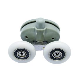   AQUAMAXX ALSÓ RUGÓS DUPLA ZUHANYKABIN GÖRGŐ, 26,5MM A FURATOK TÁVOLSÁG, 19-26MM KERÉKÁTMÉRŐ, 4MM KERÉKVASTAGSÁG, ROZSDAMENTES KERÉKKEL IS