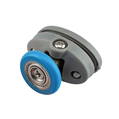 AQUAMAXX FELSŐ SZIMPLA ZUHANYKABIN GÖRGŐ, BEÁLLÍTÁS CSILLAGCSAVARRAL, 26,5MM FURATTÁVOLSÁG, 23MM KERÉKÁTMÉRŐ, ROZSDAMENTES KERÉK