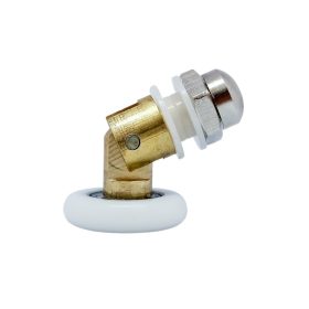   AQUAMAXX CSUKLÓS SZIMPLA ZUHANYKABIN GÖRGŐ, 19MM-29MM KERÉKÁTMÉRŐ, 8MM-10MM-12MM ÜVEGFURAT, ROZSDAMENTES ÉS NEM ROZSDAMENTES KERÉKKEL