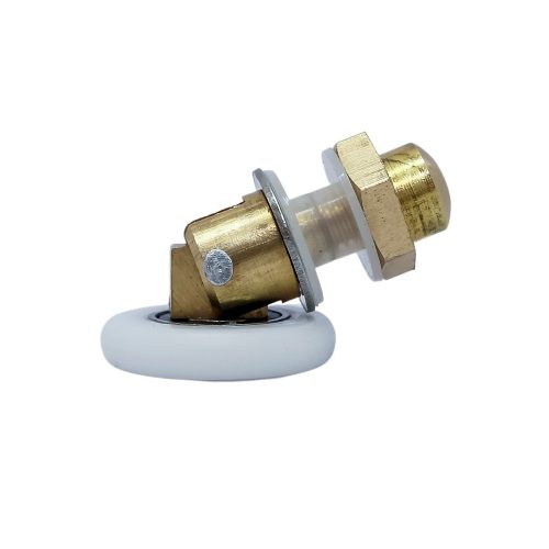 AQUAMAXX CSUKLÓS SZIMPLA ZUHANYKABIN GÖRGŐ, 20MM KERÉKÁTMÉRŐ, 8MM ÜVEGFURAT, 20MM KERÉK-ÜVEG TÁVOLSÁG, NEM ROZSDAMENTES KERÉKKEL