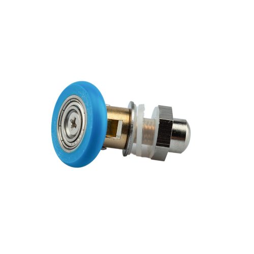 AQUAMAXX CSUKLÓS SZIMPLA ZUHANYKABIN GÖRGŐ, 20MM KERÉKÁTMÉRŐ, 8MM ÜVEGFURAT, 20MM KERÉK-ÜVEG TÁVOLSÁG, NEM ROZSDAMENTES KERÉKKEL