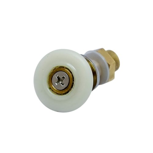 AQUAMAXX CSUKLÓS SZIMPLA ZUHANYKABIN GÖRGŐ, 23MM-25MM KERÉKÁTMÉRŐ, 8MM ÜVEGFURAT, 4MM KERÉKVASTAGSÁG, ROZSDAMENTES ÉS NEM ROZSDAMENTES KERÉKKEL