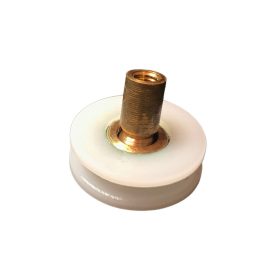   AQUAMAXX VÁLYÚS GÖMBCSUKLÓS ZUHANYKABIN GÖRGŐ KERÉK, 19MM KÜLSŐ KERÉKÁTMÉRŐ, 14,8MM BELSŐ ÁTMÉRŐ, RÉZCSONK SZÉLESSÉG 5,5MM, M4 CSAVAR